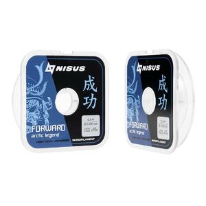 Леска FORWARD ARCTIC LEGEND 0,105mm/50m Nylon Transparent (N-FAG-0.105-50) Nisus, фото 4