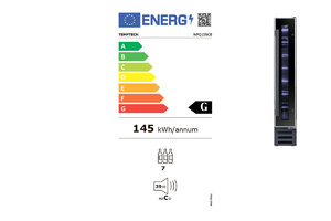Винный шкаф Temptech WPQ15SCB, фото 9