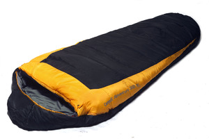 Спальный мешок Campus ADVENTURE 300XL R-zip (кокон, -8°С, 230x85x60 см), фото 1