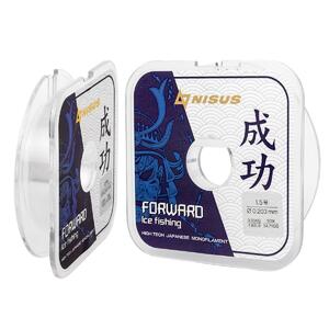 Леска FORWARD ICE FISHING 0,203mm/50m Nylon Transparent (N-FIF-0.203-50) Nisus, фото 6