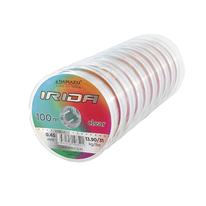 Леска Namazu "Irida",  L-100 м, d-0,45 мм, test-13,90 кг, прозрачная (уп. 10 шт.), фото 3