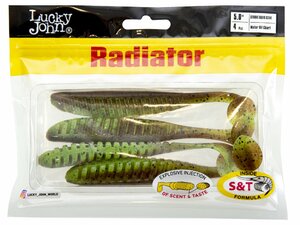 Виброхвосты съедоб. искусст. LJ Pro Series RADIATOR 5.0in (12.50)/Z15 4шт., фото 4
