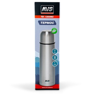 Термос AVS TB-1000NC, 1 л, металлик, фото 11
