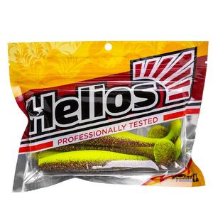 Виброхвост Trofey 5.5"/14см Golden Lime 4шт. (HS-25-048) Helios, фото 2