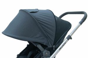 Коляска прогулочная RYAN SOLO Jet Black + подушка GioPillow, фото 14