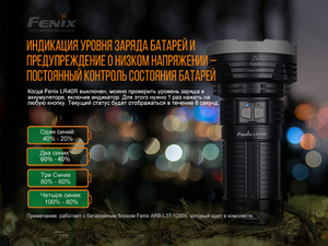 Фонарь Fenix LR40R, фото 14