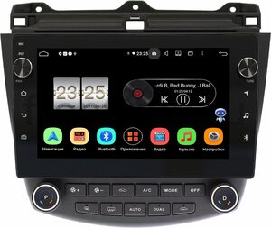 Штатная магнитола Honda Accord 7 (VII) 2002-2008 LeTrun BPX410-1073 на Android 10 (4/32, DSP, IPS, с голосовым ассистентом, с крутилками), фото 1