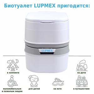 Биотуалет Lupmex 79002 24л с индикатором, фото 10