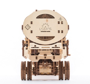 Механический деревянный конструктор Ugears Дополнение к грузовику, фото 14