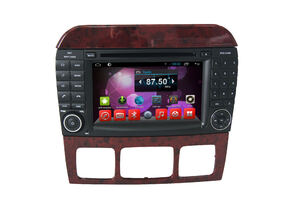 Штатная магнитола CARMEDIA QR-7105 DVD Mercedes S-класс 1998-2005 (W220), фото 4