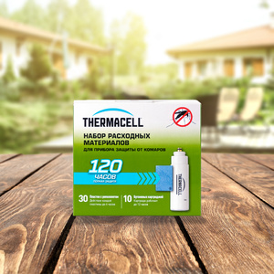 Набор запасной Thermacell Mega Refill (10 газовых картриджей + 30 пластин), фото 2