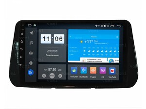 Штатная магнитола vomi ZX549R10-7862-LTE для Hyundai Santa Fe 4 рестайлинг 06.2020+ (АКПП джойстик), фото 1