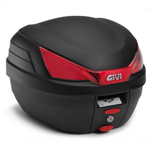 Кофр MONOLOCK 27 л Givi Black-Red (B27NMAL), фото 1