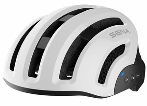 Велошлем со встроенной гарнитурой SENA SMART X1 (БЕЛЫЙ), фото 1