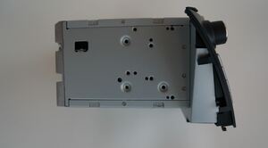 Штатная магнитола CARMEDIA KD-7303-P3-7 DVD Hyundai IX35 2009-2015 рестайл и дорестайл, козырек в комплекте, фото 5