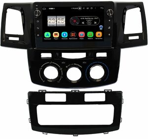 Штатная магнитола Toyota Hilux VII 2011-2015, Fortuner I 2005-2013 LeTrun BPX609-9125 на Android 10 (4/64, DSP, IPS, с голосовым ассистентом, с крутилками), фото 1