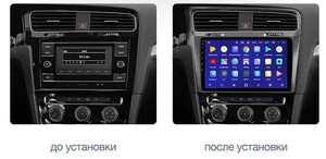 Штатная магнитола Roximo 4G RX-3715G для Volkswagen Golf 7 grey, фото 2