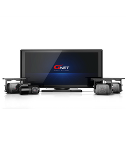 Видеорегистратор GNET GT9000 с сенсорным экраном (коммерческий) - 4 камеры, фото 2