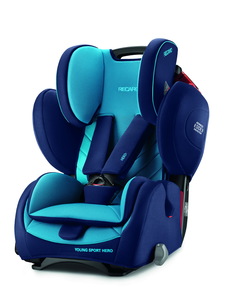 Автокресло Recaro Young Sport Hero Xenon Blue, фото 1