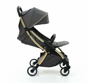 Коляска прогулочная RYAN PRIME Light Auto Rich Gray GOLD Special Edition, фото 9