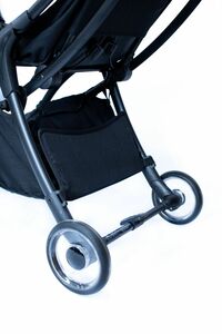Коляска прогулочная RYAN PRIME Light Auto Folding Double Black, фото 4