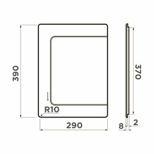 Доска для моек Omoikiri CB-Basic-370-WD, фото 3