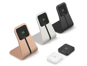 Комплект чехла и настольного зарядного устройства XVIDA iPhone 7 Charging Office Kit, золотая подставка, фото 2