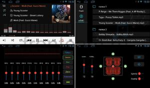 Штатная магнитола LeTrun 1664 для Mitsubishi Lancer Android 5.1 MTK, фото 4