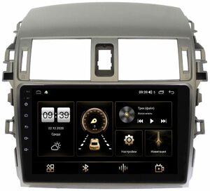 Штатная магнитола LeTrun 4196-9061 для Toyota Corolla X 2006-2013 на Android 10 (6/128, DSP, QLed) С оптическим выходом, фото 1