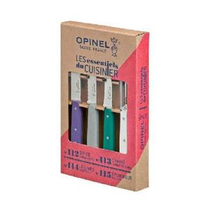 Набор ножей Opinel Les Essentiels Art deco, нержавеющая сталь, (4 шт./уп.), 001939, фото 1