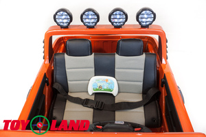 Детский автомобиль Toyland Range Rover XMX 601 4х4 10A Оранжевый, фото 4