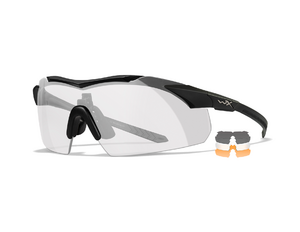 Очки защитные Wiley X WX Vapor Comm (Frame: Matte Black, Lens: Clear + Grey + Rust), фото 3