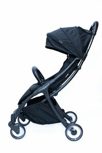 Коляска прогулочная RYAN PRIME Light Auto Folding Double Black, фото 2