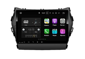 Штатная магнитола FarCar s130+ для Hyundai Santa-Fe III (2012+) Big Screen на Android (W209), фото 1