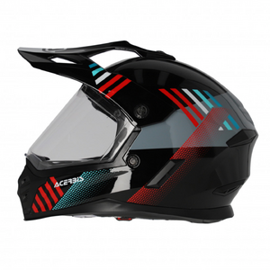 Шлем детский Acerbis RIDER JUNIOR Black/Red Y/L (53-54, глянцевый), фото 5