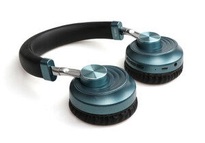 Автомобильные Bluetooth наушники с микрофоном Ergo VJ083 (зеленые), фото 4