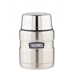 Термос для еды Thermos King SK3000-SBK (0,47 литра), стальной, фото 1