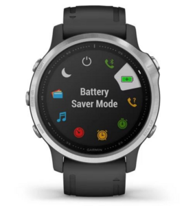 Garmin Fenix 6S серебристый с черным ремешком, фото 3