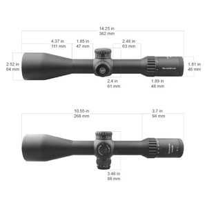 Прицел Vector Optics Continental 4-24x56, 34 мм, Tactical FFP, фото 10