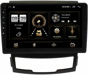 Штатная магнитола SsangYong Actyon II 2010-2013 LeTrun 4196-9184 на Android 10 (6/128, DSP, QLed) С оптическим выходом, фото 1