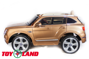 Детский электромобиль Toyland Bentley Bentayga Бронзовый, фото 5