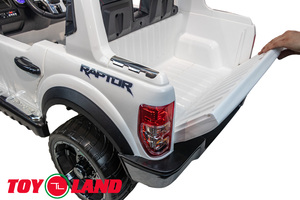 Детский автомобиль Toyland Ford Raptor белый, фото 14