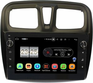 Штатная магнитола Renault Logan II 2013-2020, Sandero II 2013-2020 LeTrun BPX410-1090 на Android 10 (4/32, DSP, IPS, с голосовым ассистентом, с крутилками), фото 1