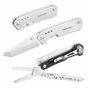 Нож многофункциональный Roxon KS KNIFE-SCISSORS, металлический S501, фото 5