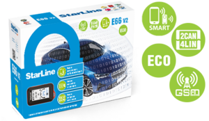 StarLine E66 V2 BT ECO 2CAN+4LIN GSM, фото 1