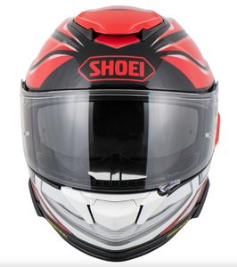 Мотошлем GT-Air 2 NOTCH SHOEI (черно-красно-белый глянцевый, TC-1, S), фото 3