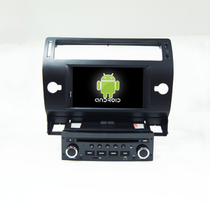 Штатная магнитола CARMEDIA QR-7066-b DVD Citroen C4 2004-2011, C5 черный, фото 1