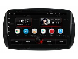 Головное устройство vomi AK460R9-MTK-LTE-4-64 для Smart Forfour W453 07.2014+, Fortwo C453 3-поколение 06.2014+, фото 1