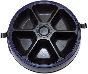 Автокормушка SITITEK Pets Maxi Dark Blue для кошек и собак (2л, 6 кормлений), фото 2