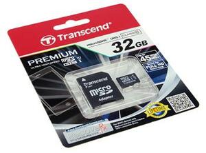 Карта памяти MicroSDHC 32GB Transcend Class10 (TS32GUSDHC10), фото 1